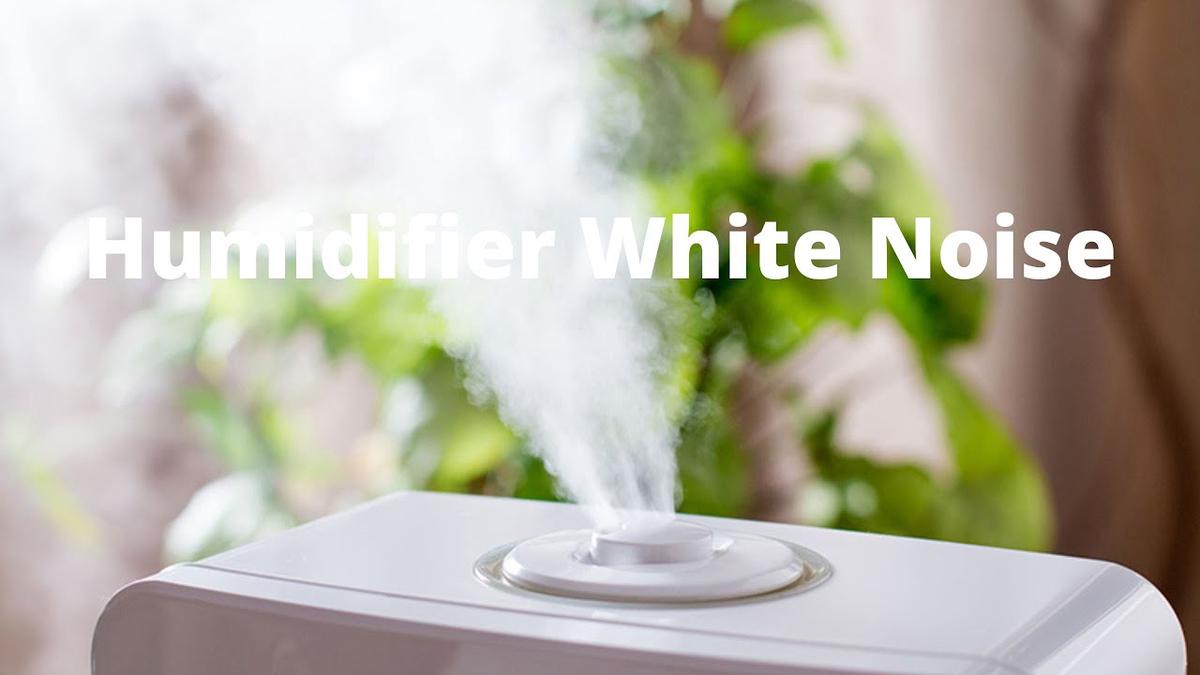 'Video thumbnail for White Noise Humidifier Soundscape For Sleep, Studying, Focus'